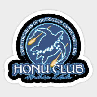 Outrigger Honu Canoe Club Sticker